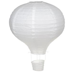 Balão Ar Quente Branco, 40 cm