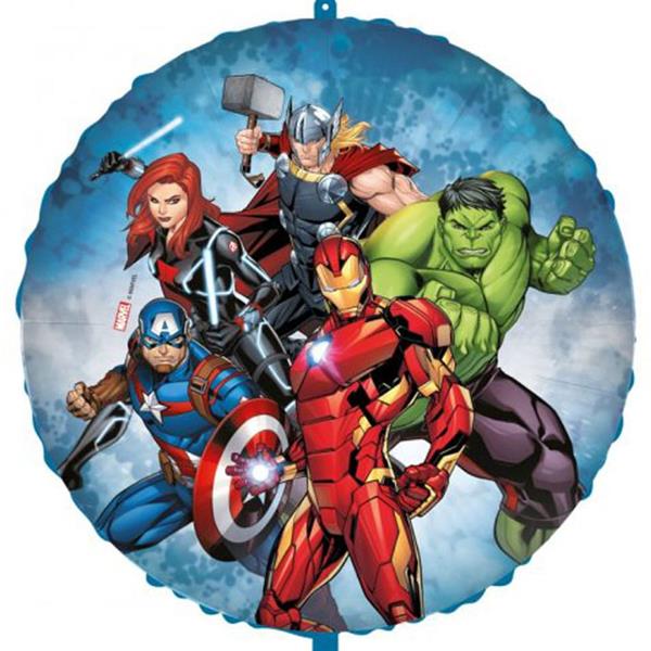 Balão Avengers Infinity Stones Foil com Peso, 46 cm Balão Avengers Infinity Stones Foil com Peso, 46 cm