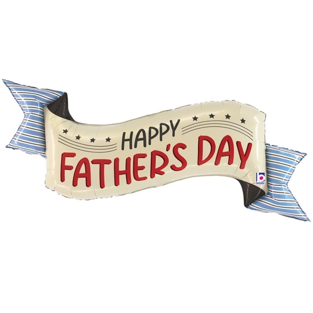 Balão Banner Happy Fathers Day Foil, 1,30 mt