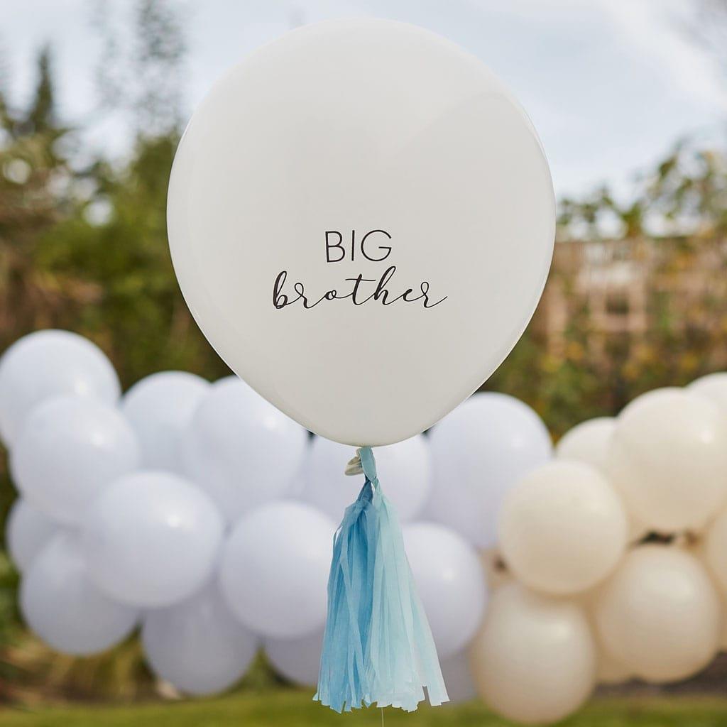 Balão Big Brother com Tassels Azuis