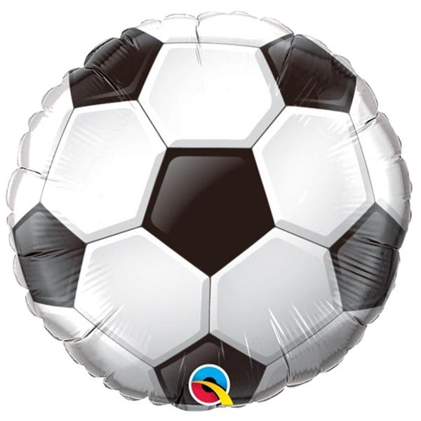 Balão Bola de Futebol Foil, 46 cm