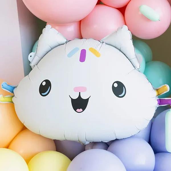 Balão Bolinho o Amigo da Gabby Foil, 43 cm