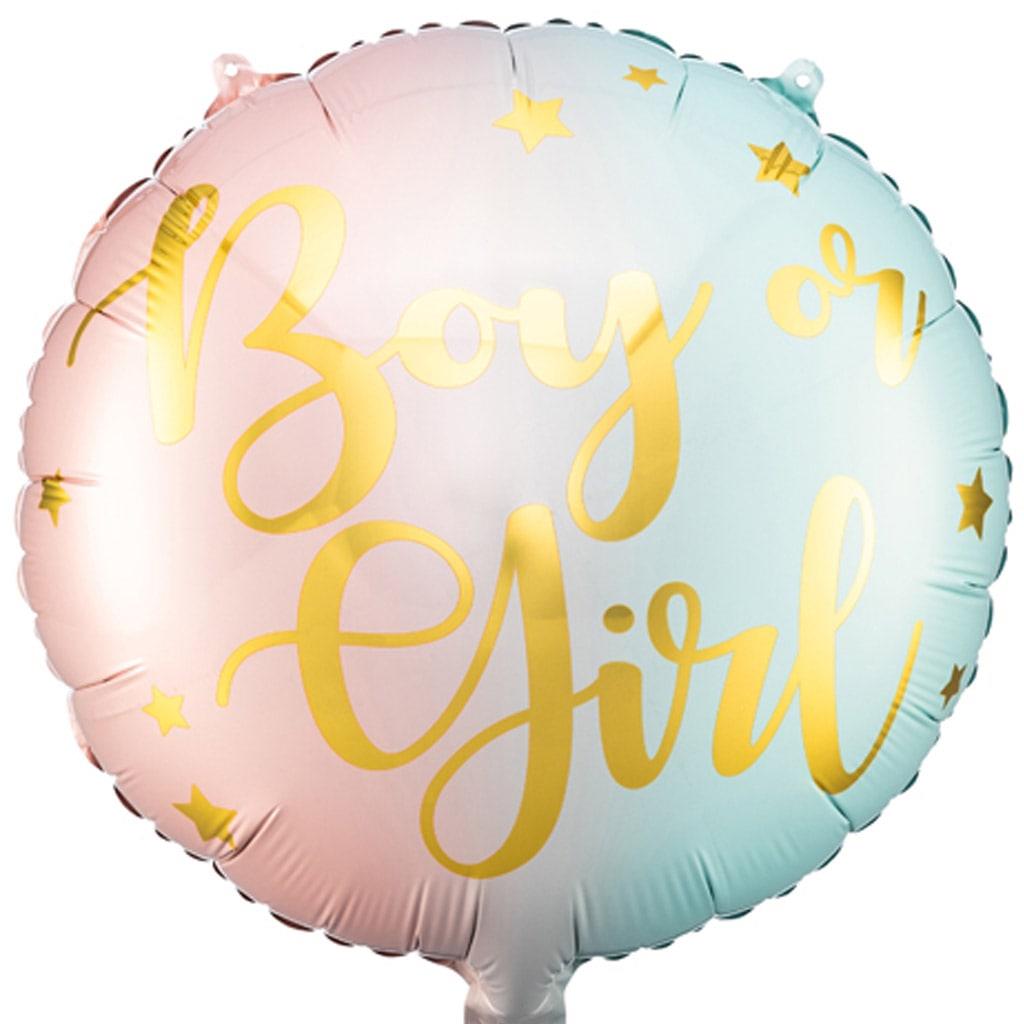 Balão Boy or Girl Pastel Foil, 35 cm