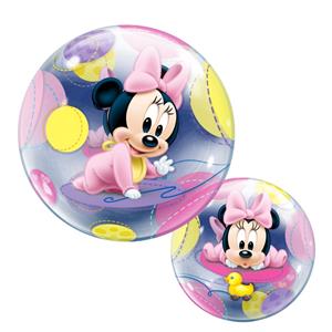 Balão Bubble Baby Minnie