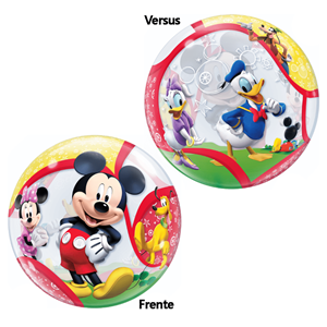 Balão Bubble Mickey
