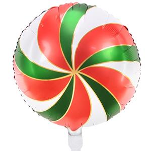 Balão Candy Natal Mix Foil, 35 cm