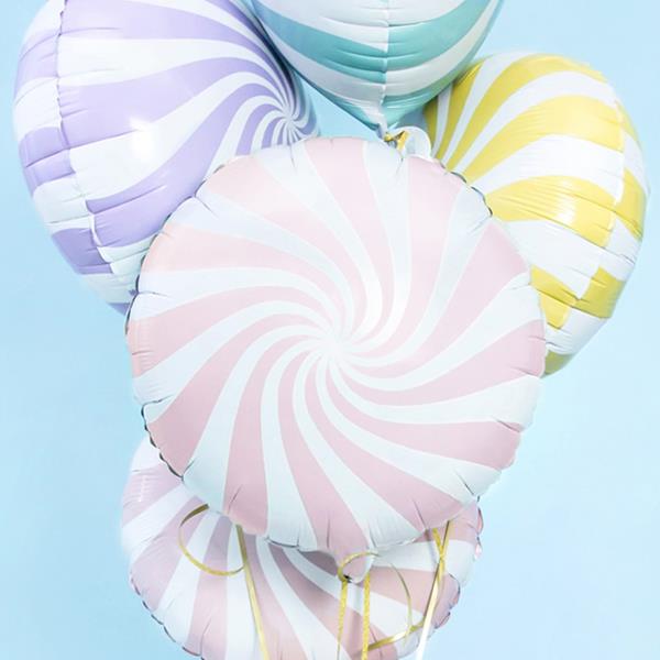 Balão Candy Rosa Foil, 45 cm