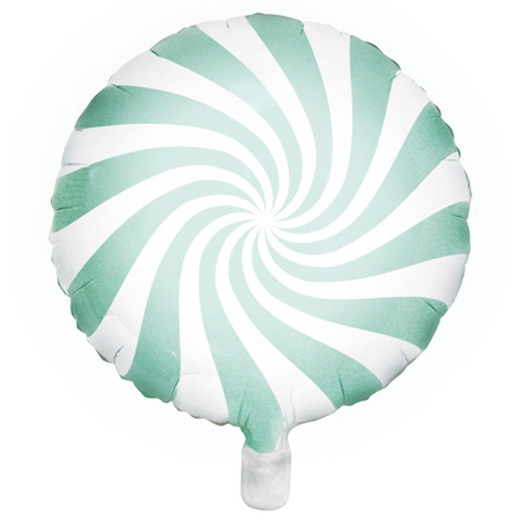 Balão Candy Verde Menta Foil, 45 cm