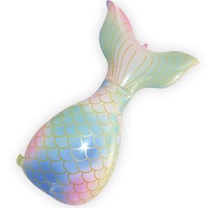 Balão Cauda de Sereia Pastel Foil, 81 cm