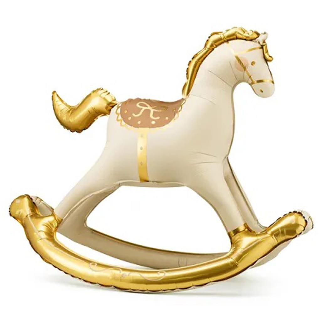 Balão Cavalo de Baloiço Amoroso Foil, 1,04 mt