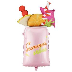 Balão Cocktail Summer Vibes Foil, 79 cm