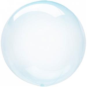 Balão Crystal Clearz Azul, 45 cm