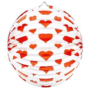 Balão de Papel Dia de São Valentim, 22 cm