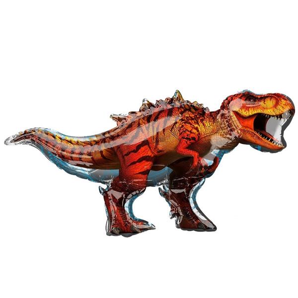 Balão Dinossauro T-Rex Jurassic World SuperShape Foil, 1,14 mt