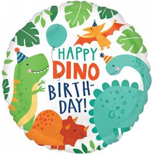 Balão Dinossauros Party Foil, 43 cm
