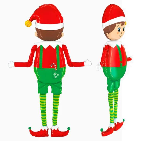 Balão Elfo Simpático Foil, 1,64 mt