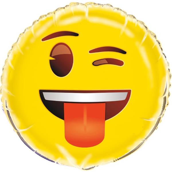 Balão Emoji Língua