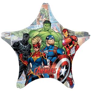 Balão Estrela Avengers Jumbo Foil, 71 cm