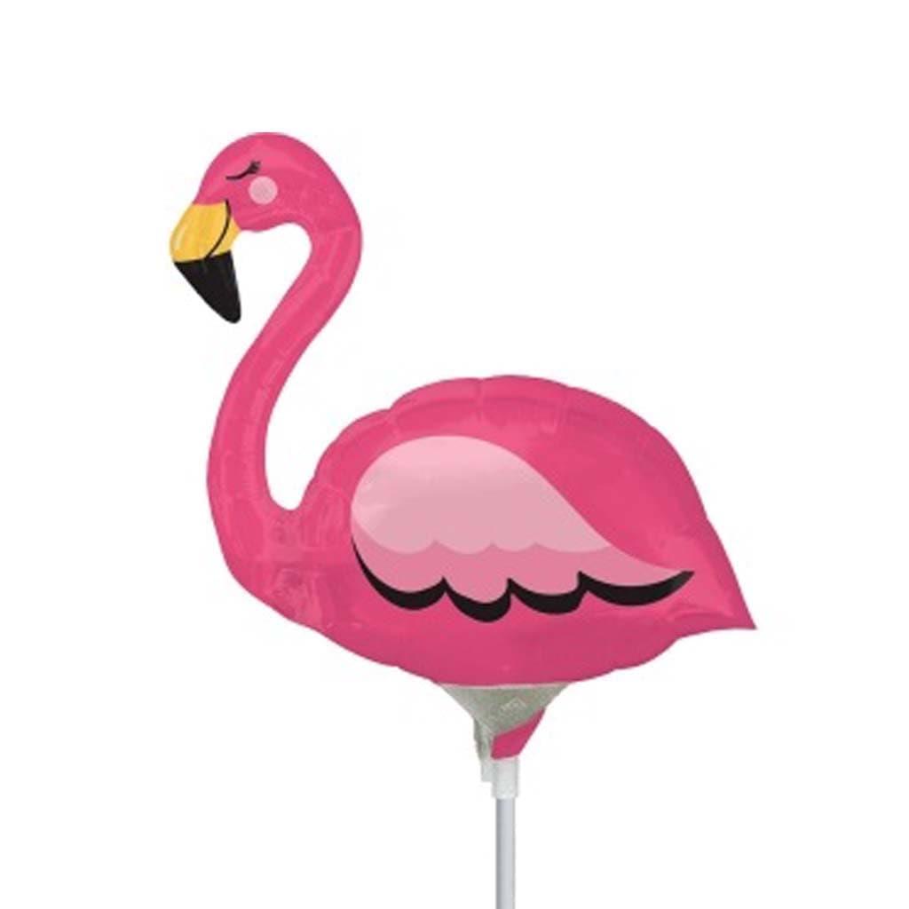 Balão Flamingo Mini Shape Foil, 30 cm