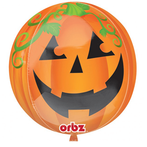 Balão Orbz Abóbora Sorridente