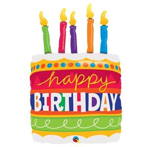 Balão Foil Happy Birthday