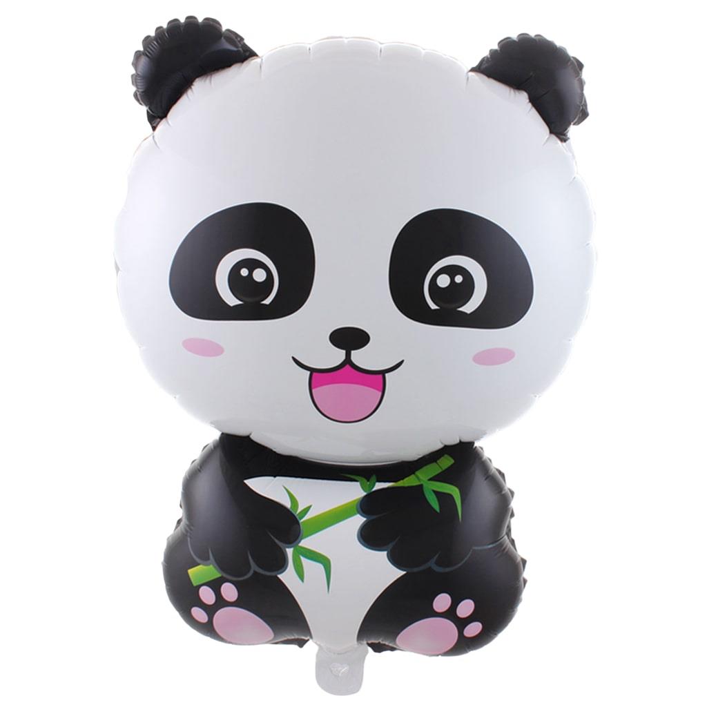 Balão Urso Panda Foil, 76 cm