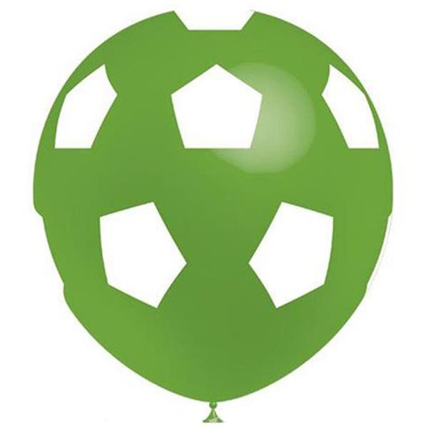 Balão Futebol Verde, 8 unid.