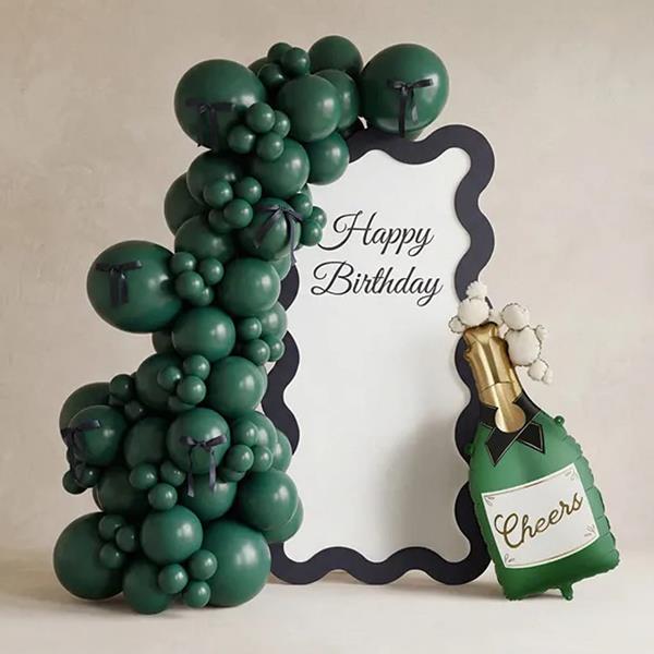 Balão Garrafa Champanhe Cheers Foil, 93 cm