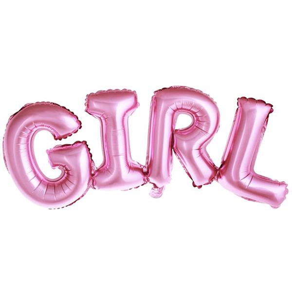 Balão Girl Foil, 74 x 33 cm