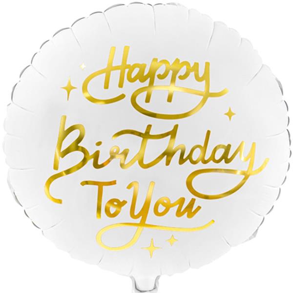 Balão Happy Birthday To You Foil, 35 cm