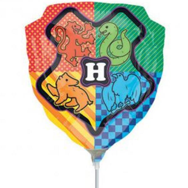 Balão Harry Potter Escudo Hogwarts Mini Shape Foil, 30 cm