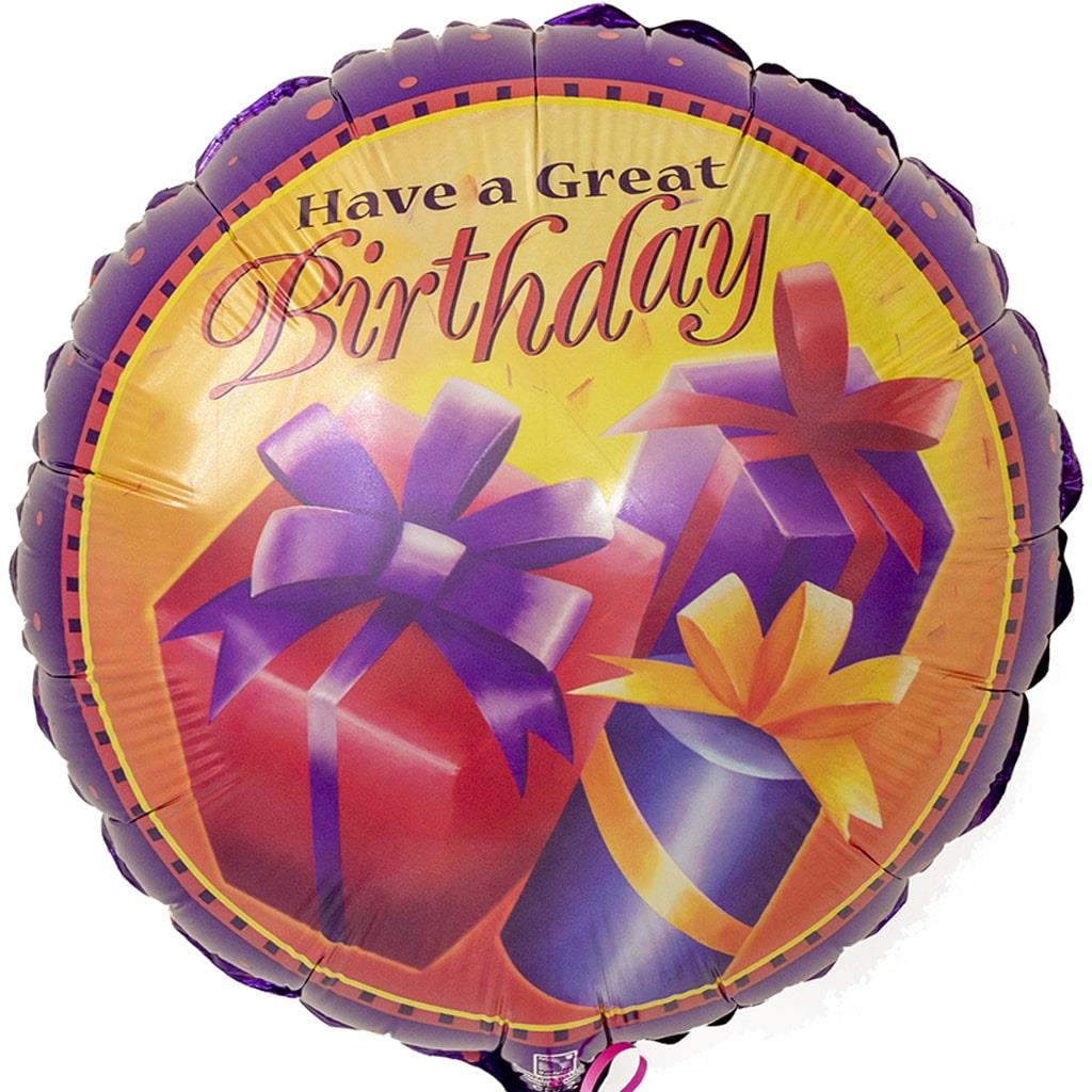 Balão Have a Great Balão Have a Great Birthday Foil, 46 cm