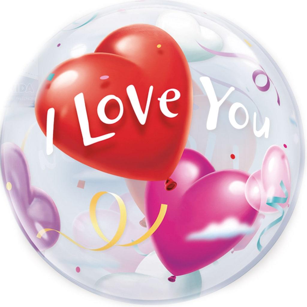 Balão I Love You Foil
