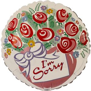 Balão I´m Sorry Foil, 46 cm