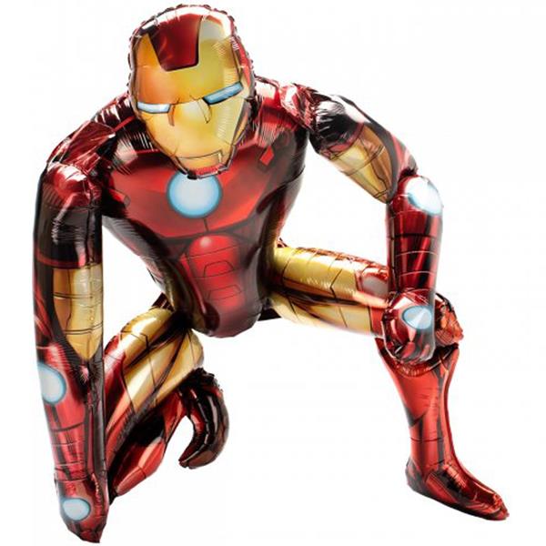 Balão Iron Man AirWalker, 93 cm