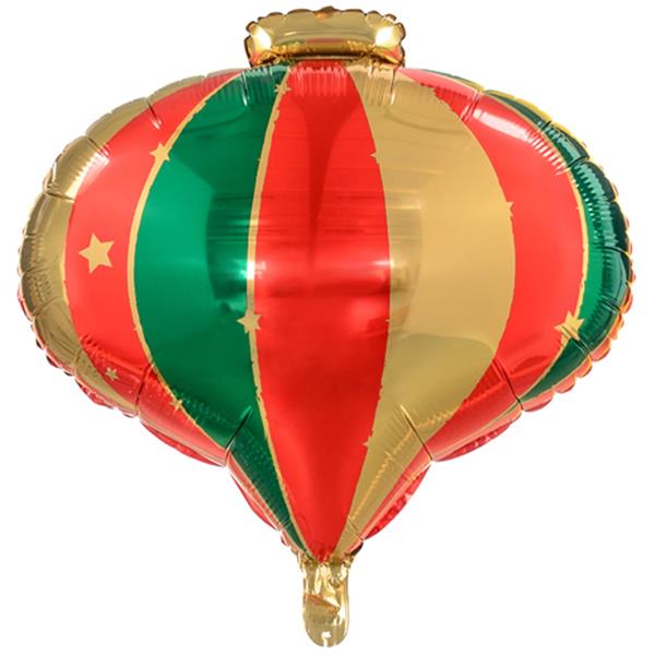 Balão Lanterna de Natal Foil, 51 cm