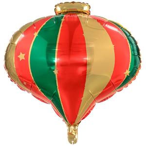 Balão Lanterna de Natal Foil, 51 cm