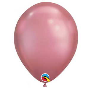 Balão Látex Cromado Malva