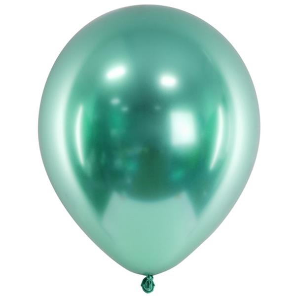 Balão Látex Cromado Verde