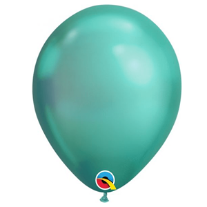 Balão Látex Cromado Verde