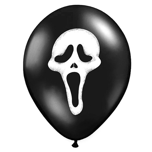 Balão Latéx Scream 6, Unid.