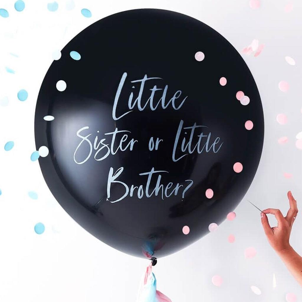 Balão Little Sister or Little Brother, 90 cm