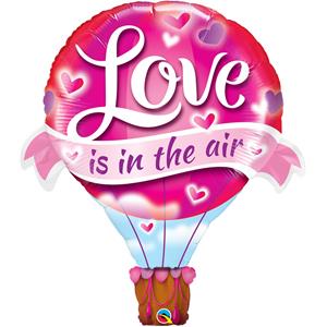 Balão Love Is In The Air SuperShape Foil, 107 cm