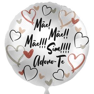 Balão Mãe Sim Adoro-te Foil, 43 cm