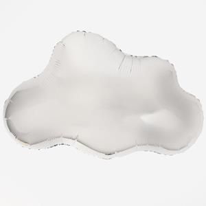 Balão Nuvem Prateada Foil, 62 cm