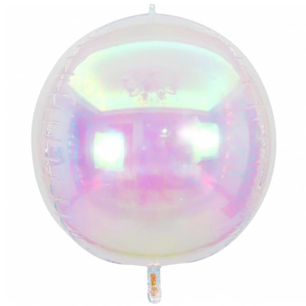 Balão Orbz Iridescente, 56 cm