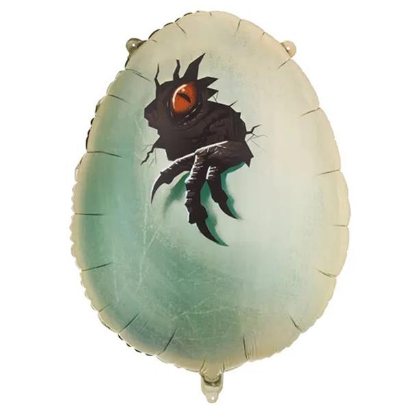 Balão Ovo de Dinossauro Jurassic World Foil, 64 cm Balão Ovo de Dinossauro Jurassic World Foil, 64 cm
