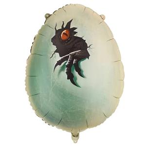 Balão Ovo de Dinossauro Jurassic World Foil, 64 cm Balão Ovo de Dinossauro Jurassic World Foil, 64 cm