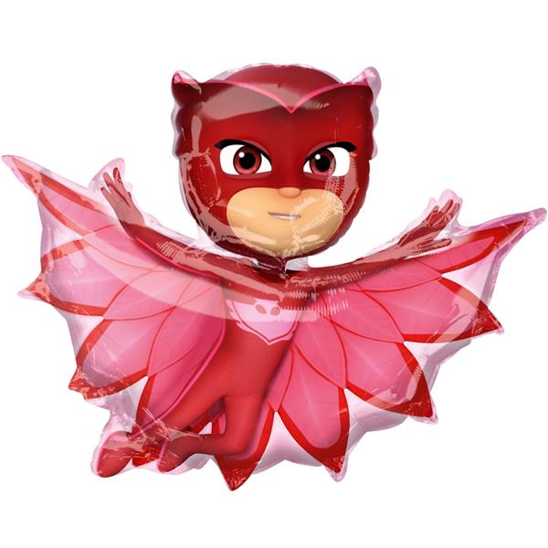 Balão Owlette PJ Masks Super Shape, 83 cm