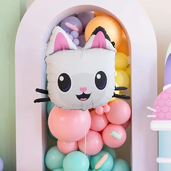 Balão Pandinha o Amigo da Gabby Foil, 57 cm